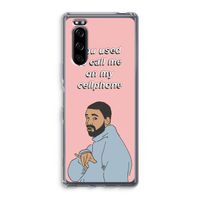 Hotline bling: Sony Xperia 5 Transparant Hoesje