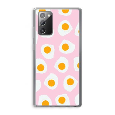 Dancing eggs: Samsung Galaxy Note 20 / Note 20 5G Transparant Hoesje