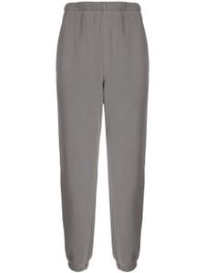 Lacoste pantalon de jogging en coton à coupe fuselée - Gris