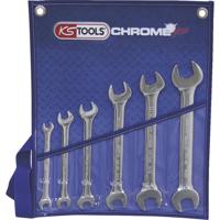 KS Tools 518.3220 518.3220 Dubbele steeksleutelset Sleutelbreedte (inch) 1/2 - 11/16