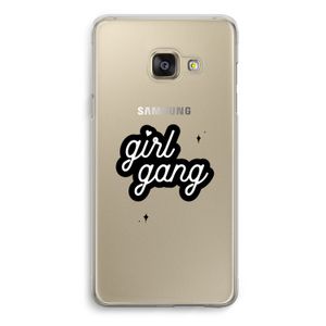 Girl Gang: Samsung Galaxy A3 (2016) Transparant Hoesje
