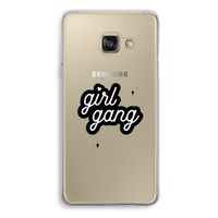 Girl Gang: Samsung Galaxy A3 (2016) Transparant Hoesje