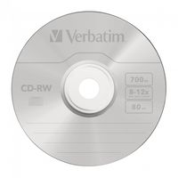 Verbatim 43148 CD-RW disc 700 MB 10 stuk(s) Jewelcase Herschrijfbaar - thumbnail