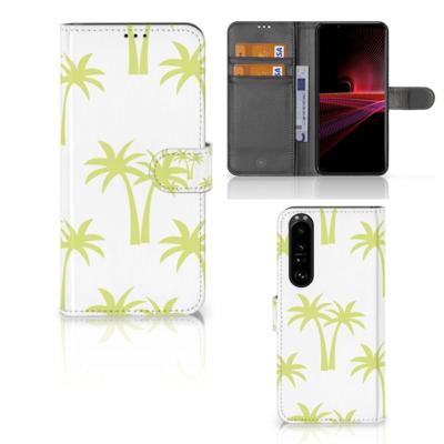 Sony Xperia 1 III Hoesje Palmtrees | Portemonnee hoesje