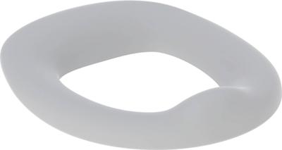 Geberit Bambini Closetzitting voor staand 28,5x31x4,5 cm Agaatgrijs