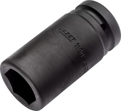 HAZET Krachtdopsleutel 1100SLG-36 · 1 inch (25 mm) vierkant hol · Buiten-zeskant-profiel · SW 36 mm