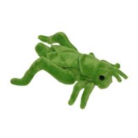 Sprinkhaan pluche knuffel dier - groen - insecten - 26 cm