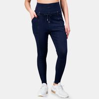 Artefit compressie broek indigo loungebroek dames denim