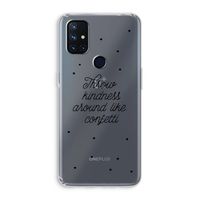 Confetti: OnePlus Nord N10 5G Transparant Hoesje