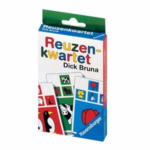 Dick Bruna Nijntje reuzen kwartet - spel - voor kinderen - kwartetspel