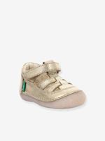 Babysandalen van leer Sushy 927896-10-113 KICKERS® goudbeige