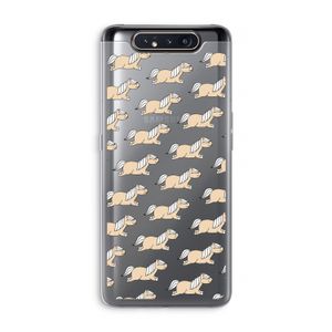 Ponys: Samsung Galaxy A80 Transparant Hoesje