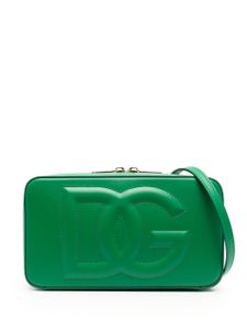 Dolce & Gabbana sac à bandoulière à logo DG - Vert