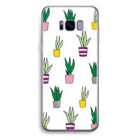 Sanseveria: Samsung Galaxy S8 Plus Transparant Hoesje