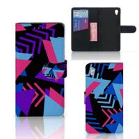 Sony Xperia Z3 | Book Case | Funky Triangle