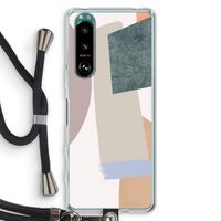 Lindo: Sony Xperia 5 III Transparant Hoesje met koord