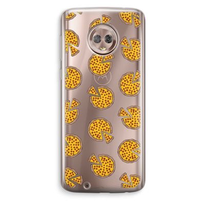 You Had Me At Pizza: Motorola Moto G6 Transparant Hoesje