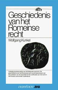 Geschiedenis van het Romeinse recht (Paperback)