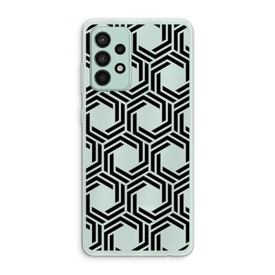 Geometrisch patroon: Samsung Galaxy A52s 5G Transparant Hoesje