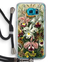 Haeckel Orchidae: Samsung Galaxy S6 Transparant Hoesje met koord