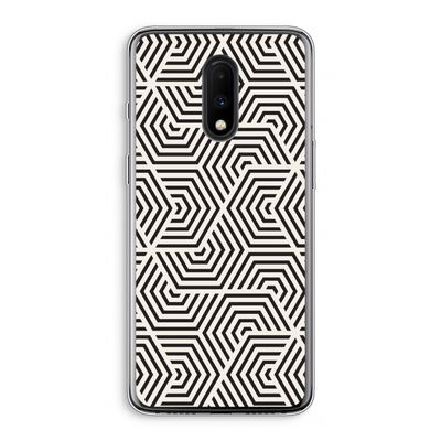 Magic pattern: OnePlus 7 Transparant Hoesje