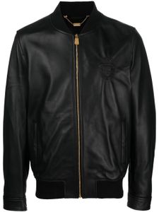 Billionaire veste bomber en peau de mouton - Noir