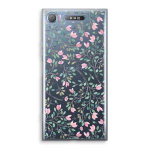 Sierlijke bloemen: Sony Xperia XZ1 Transparant Hoesje