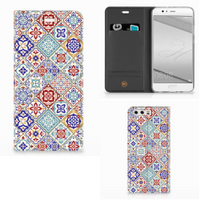 Huawei P10 Plus Standcase Tiles Color - thumbnail