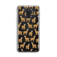 Alpacas: Samsung Galaxy J8 (2018) Transparant Hoesje Alpacas: Samsung Galaxy J8 (2018) Transparant Hoesje