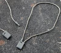 Koordsluiting 120 mm blok grijs 100stuks