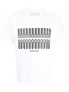 Fumito Ganryu t-shirt Phosphorescent - Blanc