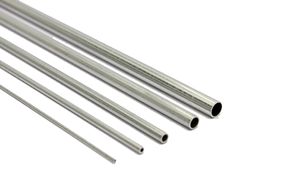 Aluminium buis 2.0mm dik - 305mm lang - 4 stuks