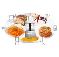 Magimix CS 4200 XL keukenmachine 950 W 3 l Chroom - thumbnail