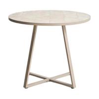 Kave Home Tella tuintafel Ø90 cm Beige
