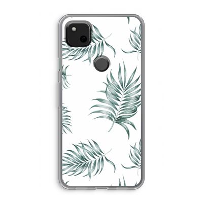 Simple leaves: Google Pixel 4a Transparant Hoesje