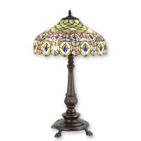 A TIFFANY STYLE TABLE LAMP