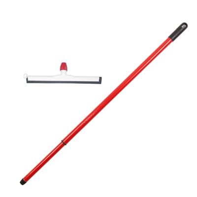 Betra Douchetrekker/vloertrekker - kunststof - wit - natuur rubber - B35 cm - Uitschuif steel