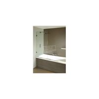 Riho Scandic Soft Q107 (80x150 cm) 8 mm Profielloos 1 delig Gesatineerd glas Links