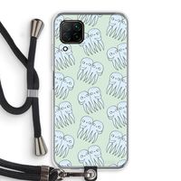 Octopussen: Huawei P40 Lite Transparant Hoesje met koord