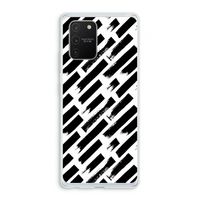Zwarte vegen: Samsung Galaxy S10 Lite Transparant Hoesje