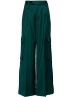 AMIRI pantalon ample en laine à poches cargo - Vert - thumbnail