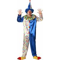 Kostuums voor Volwassenen M/L Clown Blauw