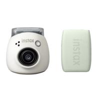 Fujifilm INSTAX PAL digital camera, Milky White + printer mini Link 3, Sage Green