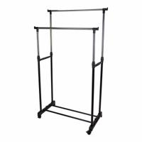 Jasstandaard met Wielen Mondex 80 x 43 x 90 cm Grijs Metaal