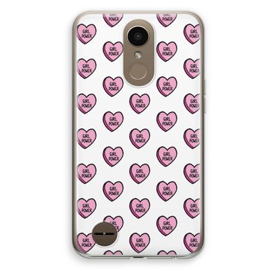 GIRL POWER: LG K10 (2017) Transparant Hoesje
