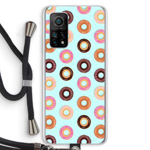 Donuts: Xiaomi Mi 10T 5G Transparant Hoesje met koord