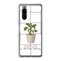 Kamerplant op vensterruit: Sony Xperia 5 Transparant Hoesje