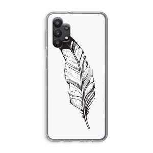 Pluim: Samsung Galaxy A32 5G Transparant Hoesje