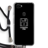 Hello: Pixel 3a Transparant Hoesje met koord