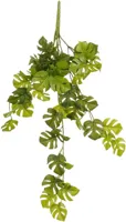 Mica Decorations kunst hangplant monstera 65cm groen Mica Decorations kunst hangplant monstera 65cm groen